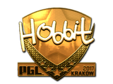 Artwork for Sticker | Hobbit (Gold) | Krakow 2017