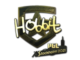 Artwork for Sticker | HObbit (Gold) | Stockholm 2021