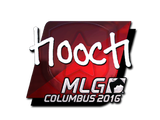 Artwork for Sticker | hooch (Foil) | MLG Columbus 2016