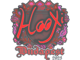 Artwork for Sticker | HooXi | Budapest 2025