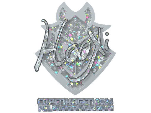 Sticker | HooXi (Glitter) | Copenhagen 2024