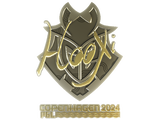 Artwork for Sticker | HooXi (Gold) | Copenhagen 2024