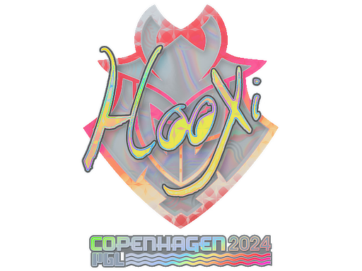 Sticker | HooXi (Holo) | Copenhagen 2024