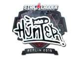 Artwork for Sticker | huNter- (Foil) | Berlin 2019