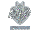 Artwork for Sticker | huNter- (Glitter) | Copenhagen 2024