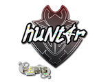 Artwork for Sticker | huNter- (Glitter) | Paris 2023
