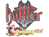 Artwork for Sticker | huNter- (Glitter) | Shanghai 2024