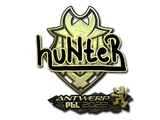 Artwork for Sticker | huNter (Gold) | Antwerp 2022