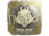Artwork for Sticker | huNter- (Gold) | Austin 2025