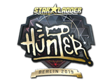 Artwork for Sticker | huNter- (Gold) | Berlin 2019