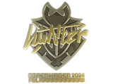 Artwork for Sticker | huNter- (Gold) | Copenhagen 2024