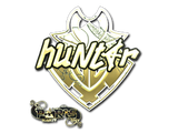 Artwork for Sticker | huNter- (Gold) | Paris 2023