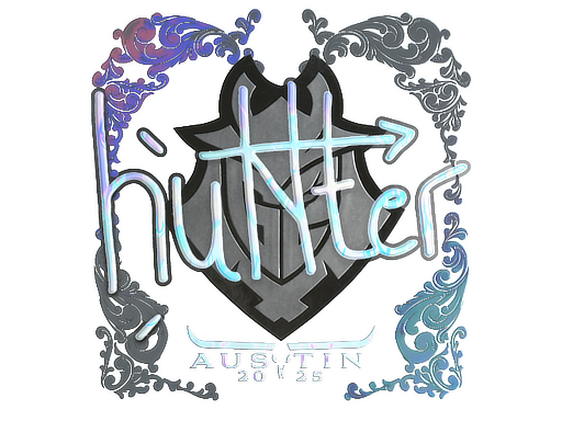 Sticker | huNter- (Holo) | Austin 2025