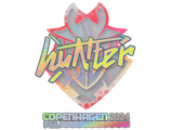 Artwork for Sticker | huNter- (Holo) | Copenhagen 2024