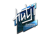 Artwork for Sticker | hutji (Foil) | Boston 2018