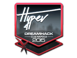 Artwork for Sticker | Hyper (Foil) | Cluj-Napoca 2015