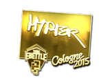 Artwork for Sticker | Hyper (Gold) | Cologne 2015