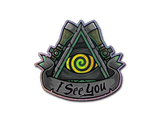 Artwork for Sticker | I See You (Holo)