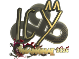 Artwork for Sticker | ICY (Gold) | Shanghai 2024