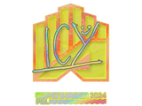 Artwork for Sticker | ICY (Holo) | Copenhagen 2024