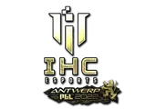Artwork for Sticker | IHC Esports (Gold) | Antwerp 2022