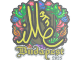 Artwork for Sticker | iM (Embroidered) | Budapest 2025