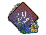 Artwork for Sticker | iM (Glitter) | Rio 2022