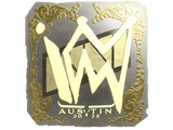 Artwork for Sticker | iM (Gold) | Austin 2025