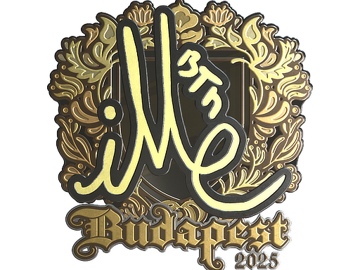 Sticker | iM (Gold) | Budapest 2025