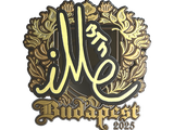 Artwork for Sticker | iM (Gold) | Budapest 2025