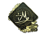 Artwork for Sticker | iM (Gold) | Rio 2022