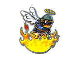 Artwork for Sticker | In The Fire (Foil)