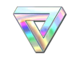 Artwork for Sticker | Infinite Triangle (Holo)