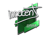 Sticker | innocent | Boston 2018