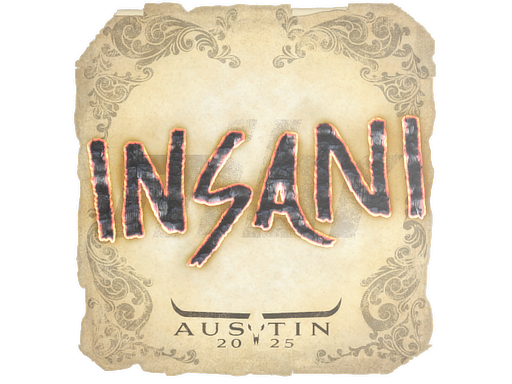 Sticker | insani | Austin 2025