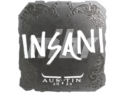 Sticker | insani | Austin 2025