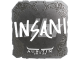 Artwork for Sticker | insani (Foil) | Austin 2025
