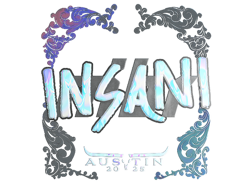 Sticker | insani | Austin 2025