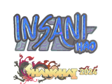 Artwork for Sticker | insani (Holo) | Shanghai 2024