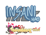 Artwork for Sticker | insani | Shanghai 2024