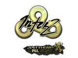 Artwork for Sticker | interz (Gold) | Antwerp 2022
