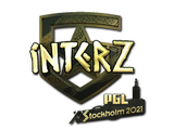 Artwork for Sticker | interz (Gold) | Stockholm 2021