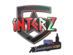 Sticker | interz (Holo) | Stockholm 2021