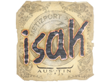 Artwork for Sticker | isak | Austin 2025
