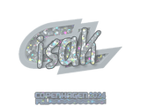 Artwork for Sticker | isak (Glitter) | Copenhagen 2024