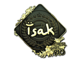 Artwork for Sticker | isak (Gold) | Rio 2022