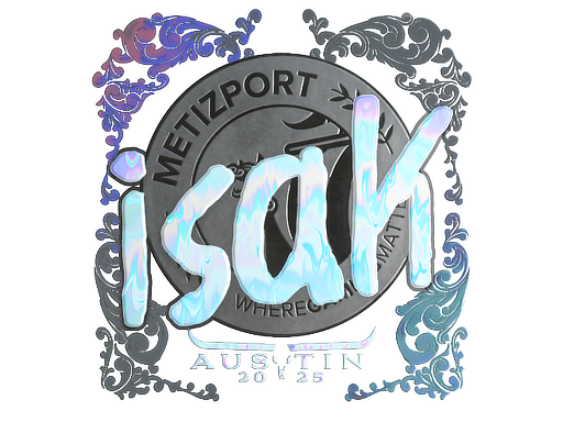Sticker | isak | Austin 2025