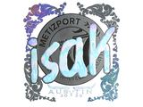 Artwork for Sticker | isak (Holo) | Austin 2025