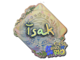 Artwork for Sticker | isak (Holo) | Rio 2022