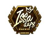 Artwork for Sticker | ISSAA (Gold) | London 2018